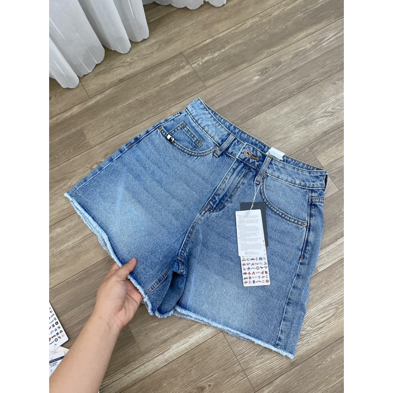 Quần Short Jean,Quần Đùi Nữ Lai Tua Siêu Xinh