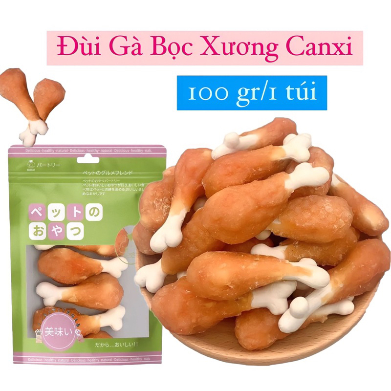 Đồ ăn vặt dành cho pet gói 100gr