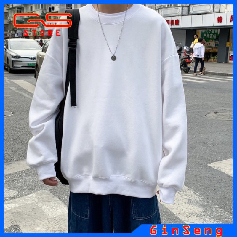 ÁO SWEATER TRƠN UNISEX NAM NỮ 14 MÀU