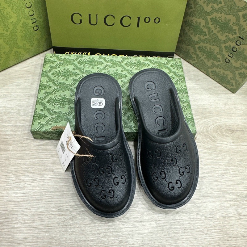 Sục Gc cao su Nam đế cao 5cm 2 màu đen be