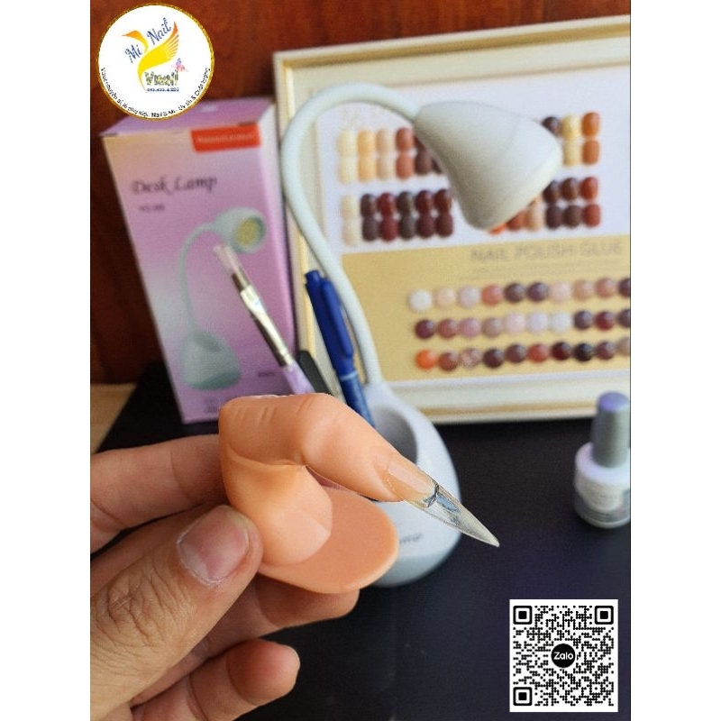 Máy hơ gel mini tích điện