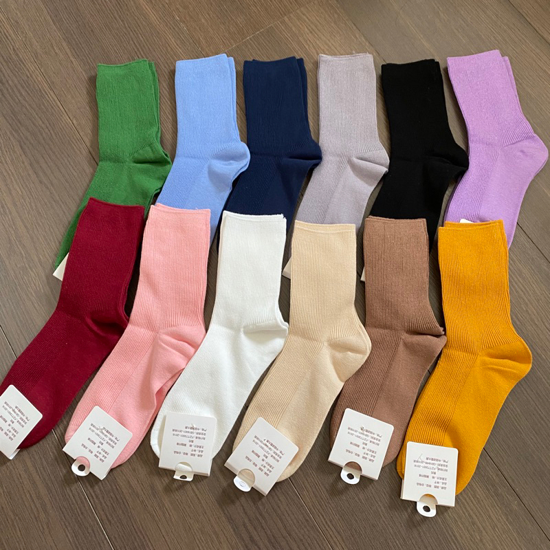 Vớ trơn cổ cao freesize