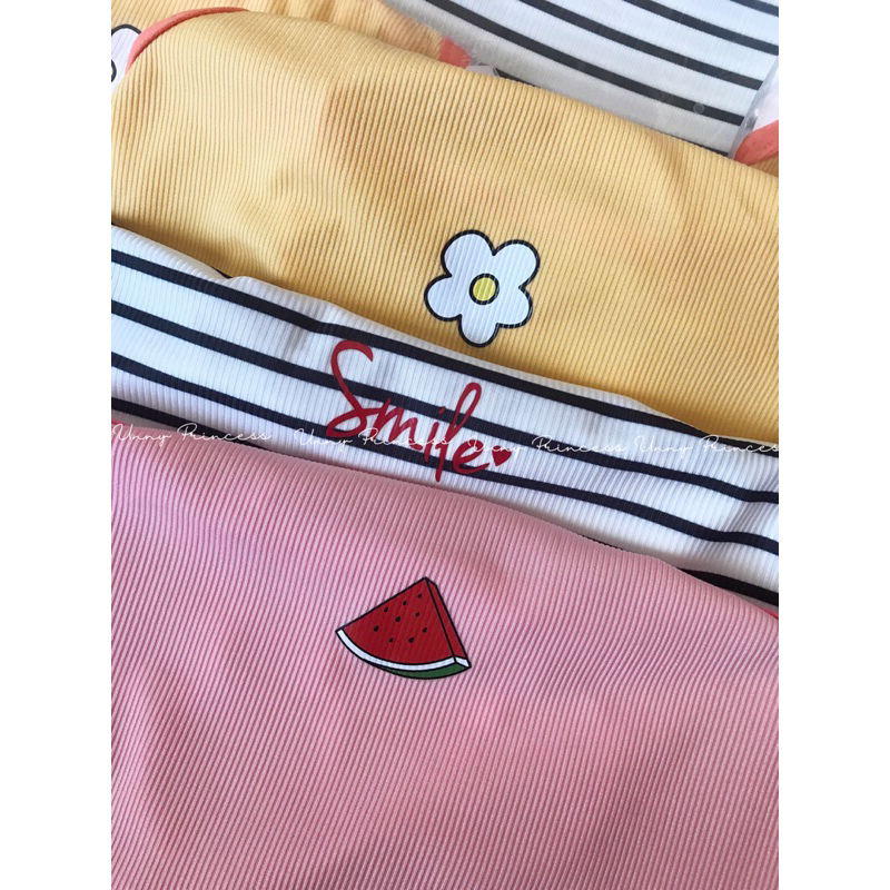🌼 SET 3 ÁO THUN 2 DÂY CHÉO CHO BÉ YÊU