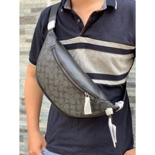 Túi bao tử C.oach da thật xịn xò