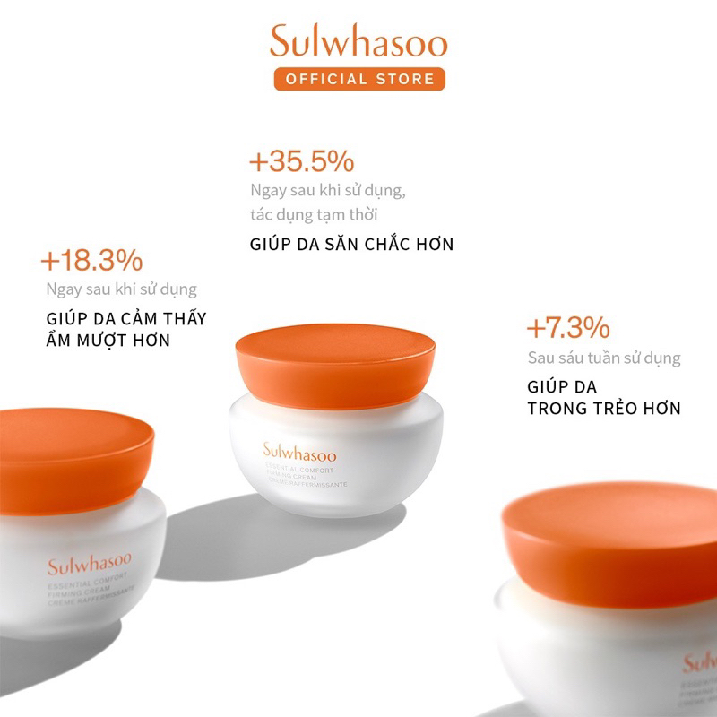 Kem dưỡng làm dịu và nâng cơ da Sulwhasoo Essential Comfort Firming Cream 15 ml