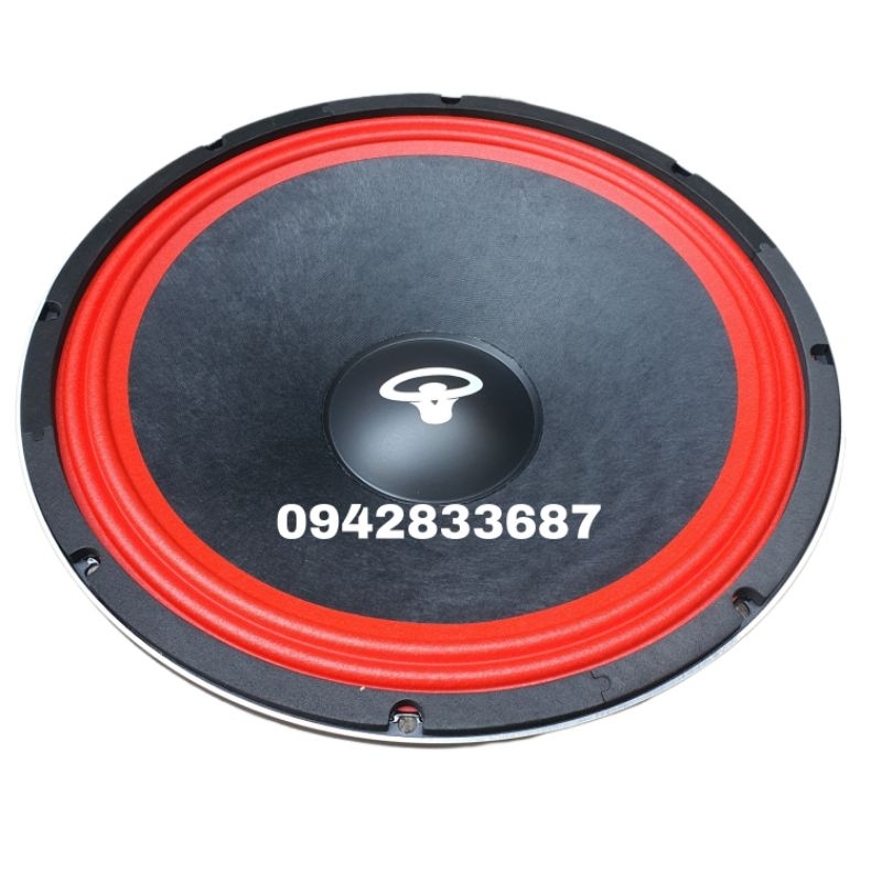 Loa Bass 40 Coil 65 Từ 170 Sườn Nhôm Viền Đỏ 1510c