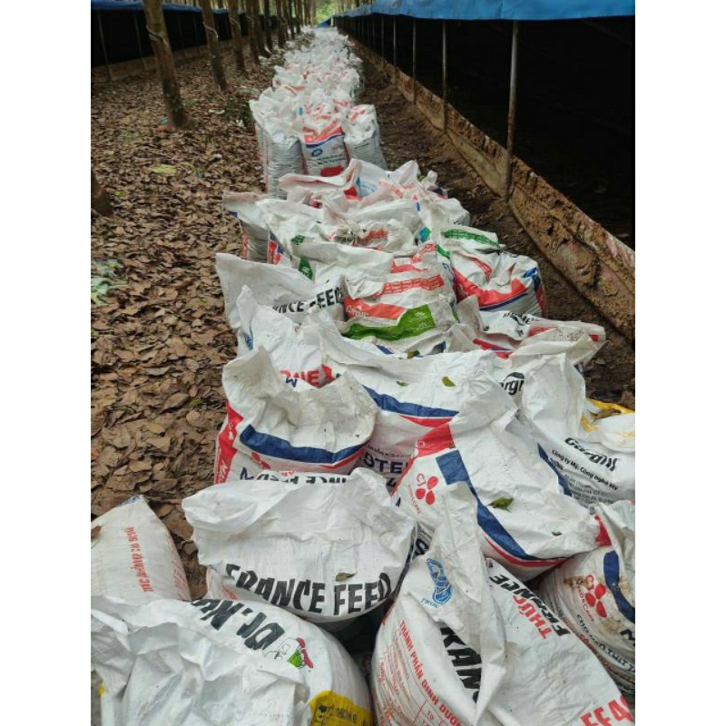 3kg phân trùn quế nguyên chất, phân hữu cơ bón rau.