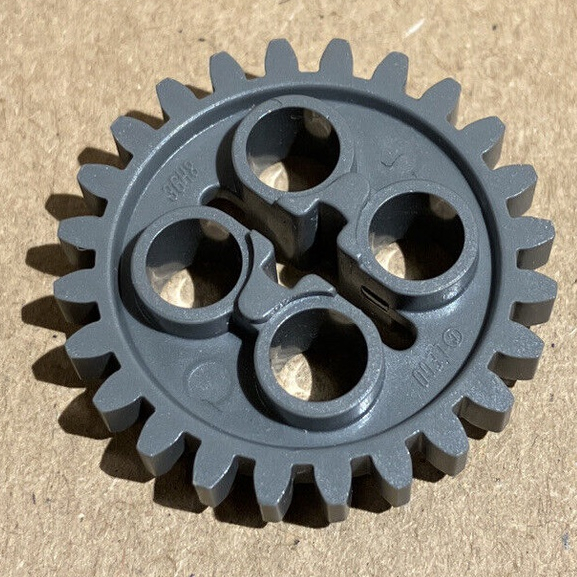 LEGO Technic Bánh Răng 24 Răng Xám Đậm - LEGO Technic Gear 24 Tooth  ID 6133119 24505