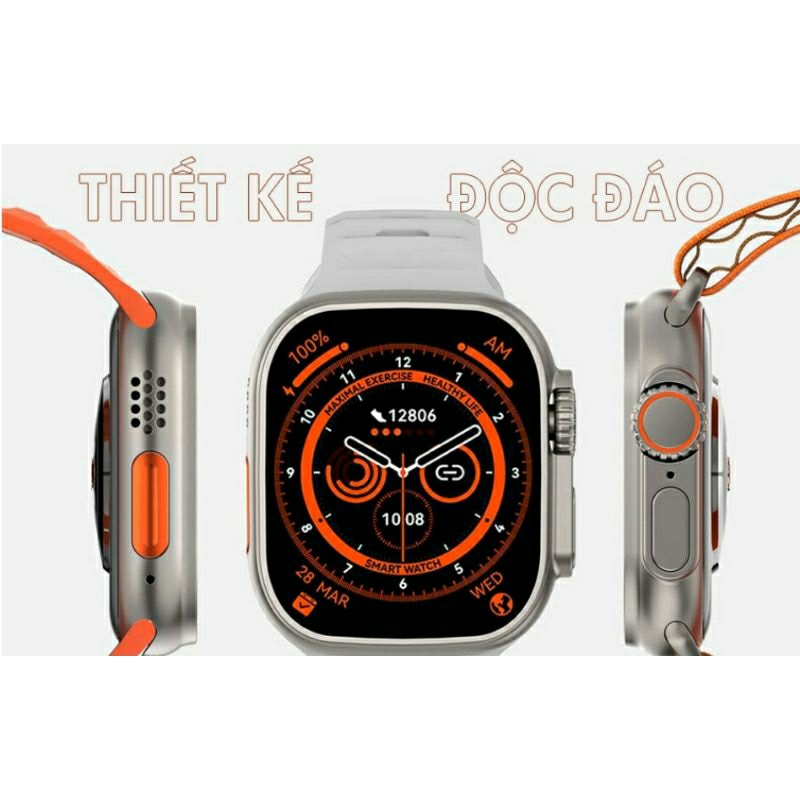 Đồng hồ DT8 Ultra Smart Watch Seri 8 - 49mm- 2 inch -2023