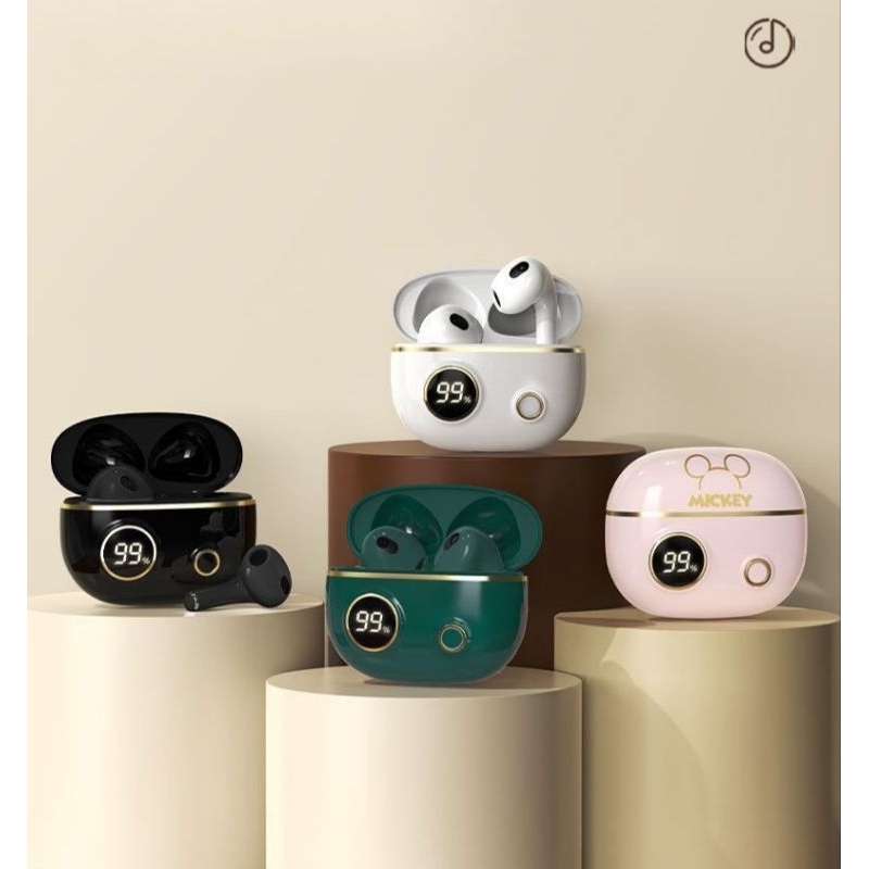 Tai nghe bluetooth không dây Disney P99 và M2 chính hãng . sang xịn mịn [ Ảnh thật , hàng sẵn ]