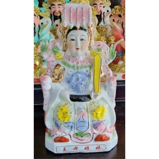 Tượng tây vương mẫu cao 30cm - chất liệu sứ