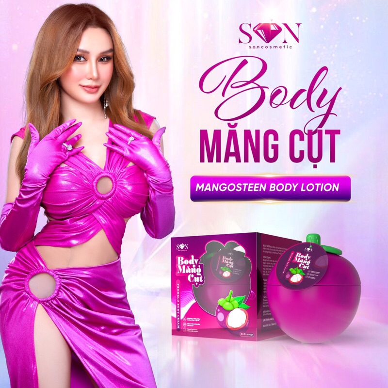 Body măng cụt- mua 1 tặng 1 hũ + 1 thẻ cào, trắng sáng sau 7-10 ngày sử dụng. SON GROUP, Cô Tiên miền Tây