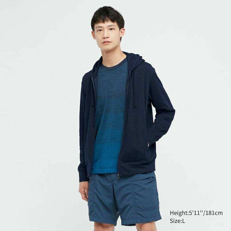 Áo khoác nam thun AirRim chống tia UV xuất dư xịn uniqlo