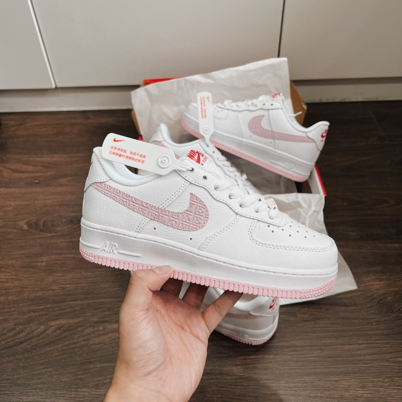 Giày Sneaker Niki AF1 "Love For All" Pink Love
