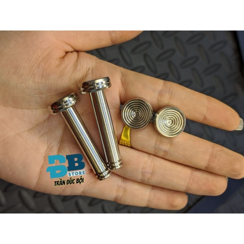 Cặp chốt xỏ gác chân inox 304 dành cho xe Honda