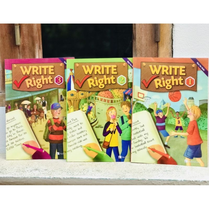 Write Right 1 2 3, bản A4, O.f.f.s.e.t đẹp