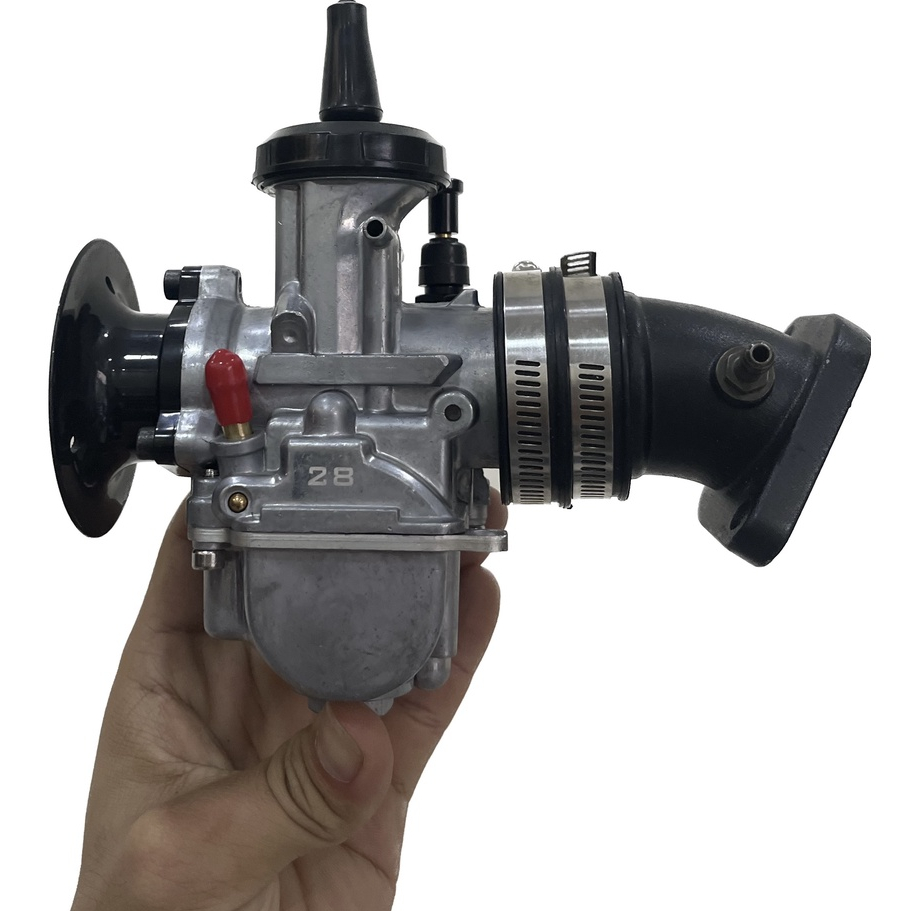 CARBURETOR - Bộ Chế Hòa Khí : nắp chao KSR họng 28mm 30mm 32mm 34mm & Đầu vào dành cho LC135 Exciter 135