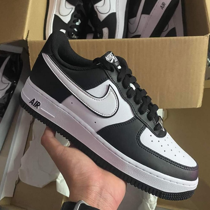 Giày_Nike Air Force 1 Panda, Giày Af1 Trắng Đen Cực Đẹp Nam Nữ Phối Đồ Basic Size 36-44