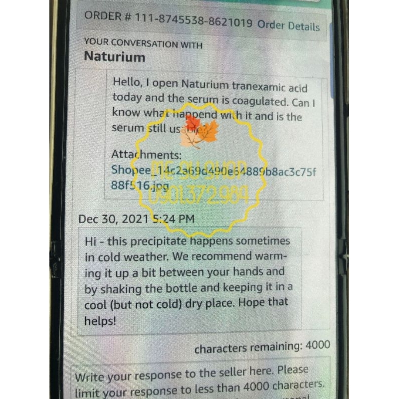 Serum dưỡng da Naturium Tranexamic Topical acid