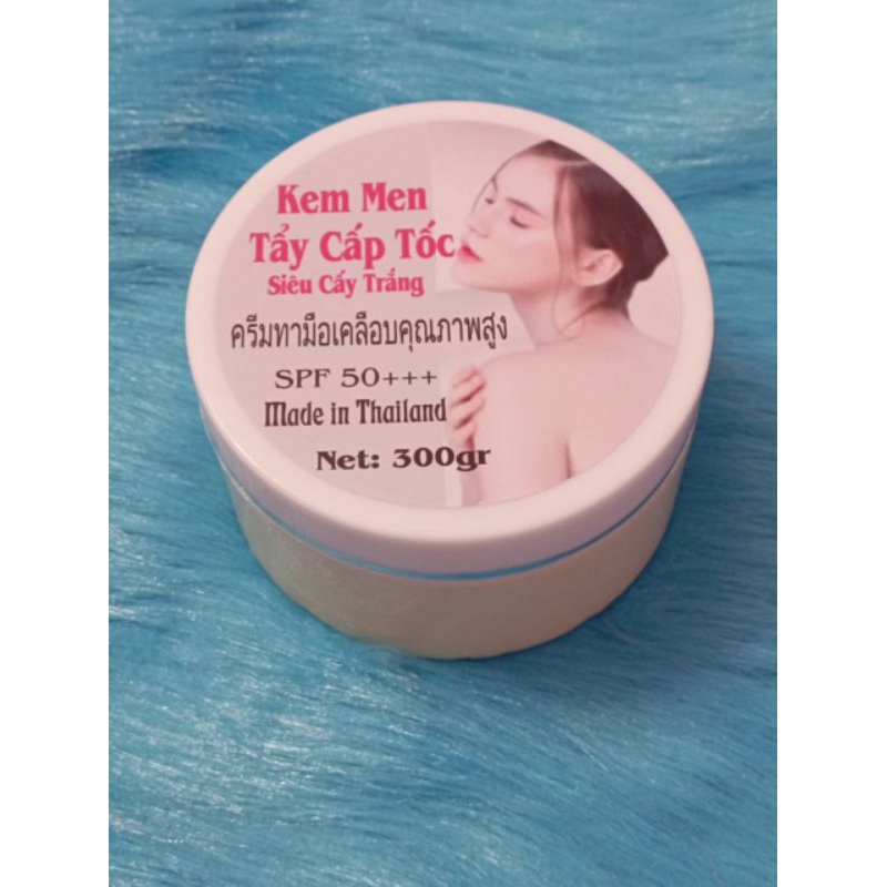 KEM MEN TẨY CẤP TỐC SIÊU CẤY TRẮNG THAILAND HỦ 300G