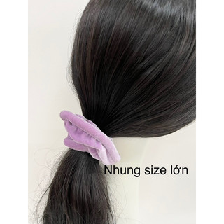 Dây cột tóc vải nhung ROSES