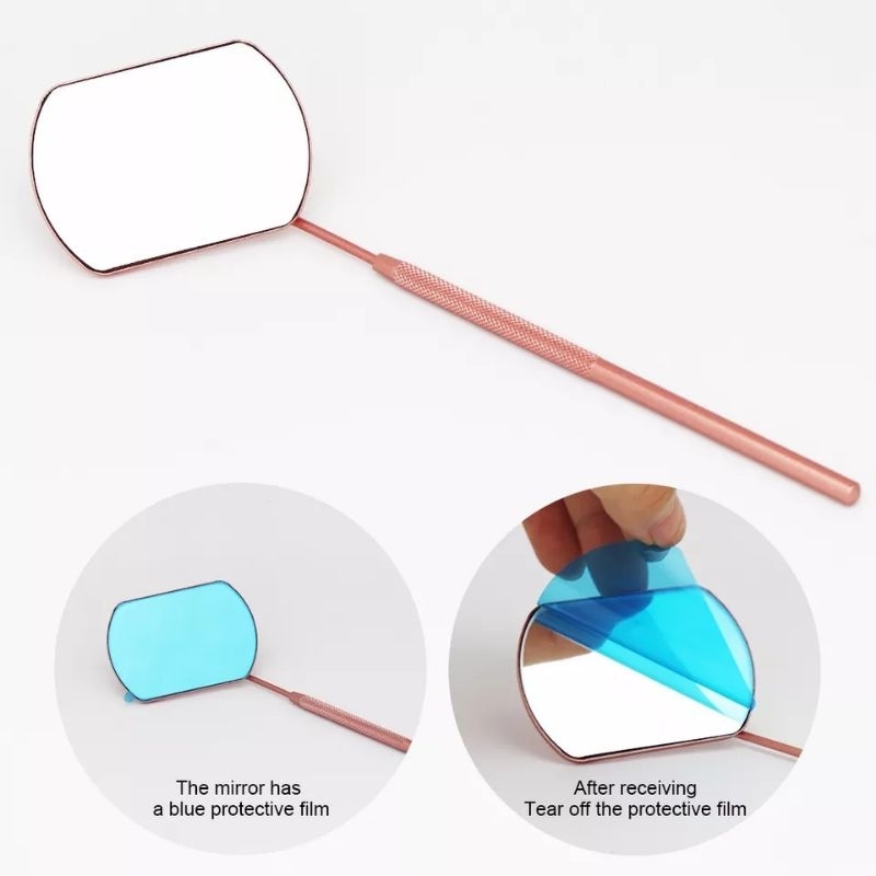 Kính soi mi cao cấp tráng gương size to_kính soi chân mi_gương soi mi_gương cầm tay