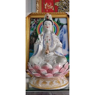Tượng mẹ quan thế âm bồ tát 40 cm
