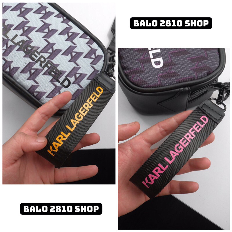 Túi Đeo Chéo Karl Monogram Nam Nữ Cao Cấp Chất Liệu Poly Chống Thấm | Bánh Mì Store | Túi Đeo Chéo Thời Trang Karl VNXK