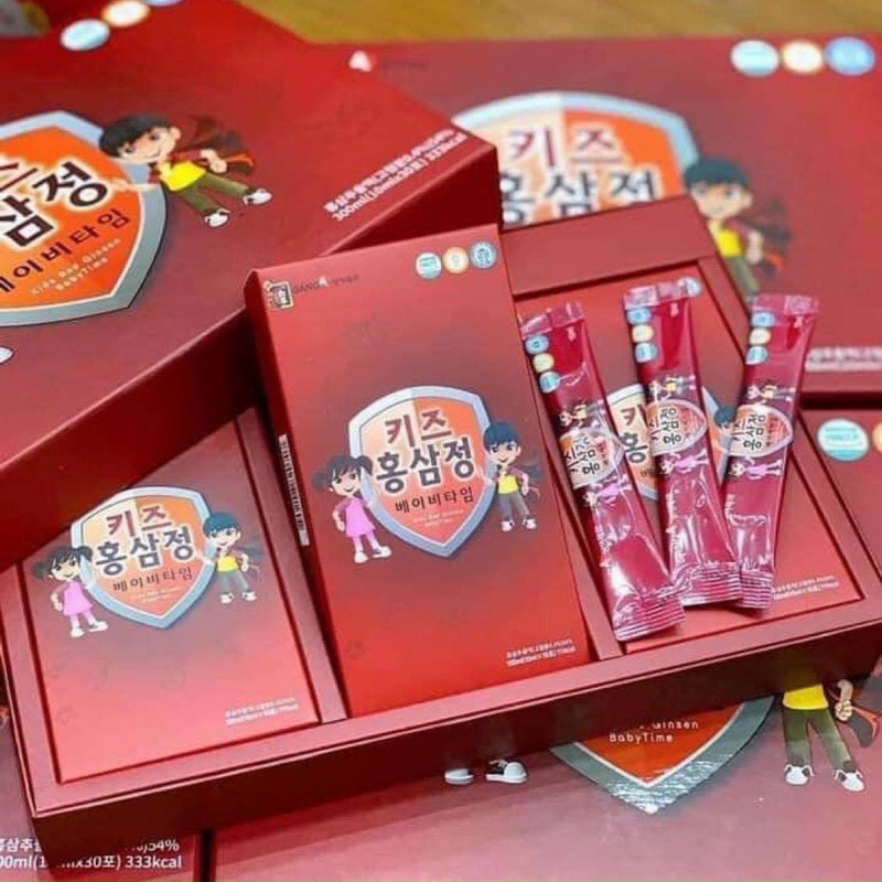 Hồng sâm cho bé Baby SangA Hàn Quốc tăng đề kháng giúp bé ăn ngon - DATE 3/2025