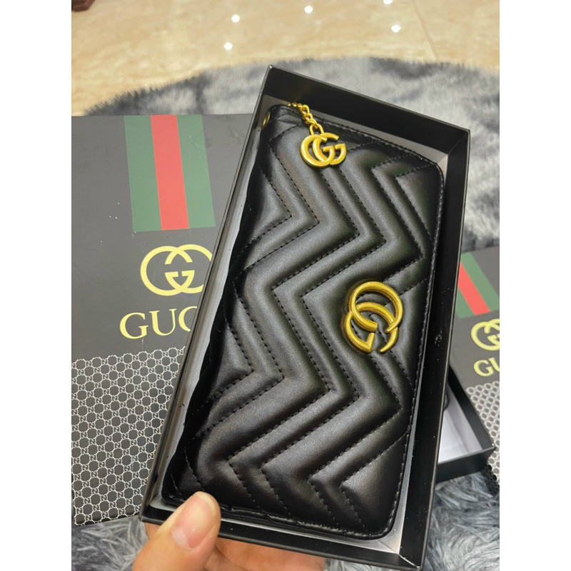 Ví cầm tay chần trám fullbox (hàng đẹp)