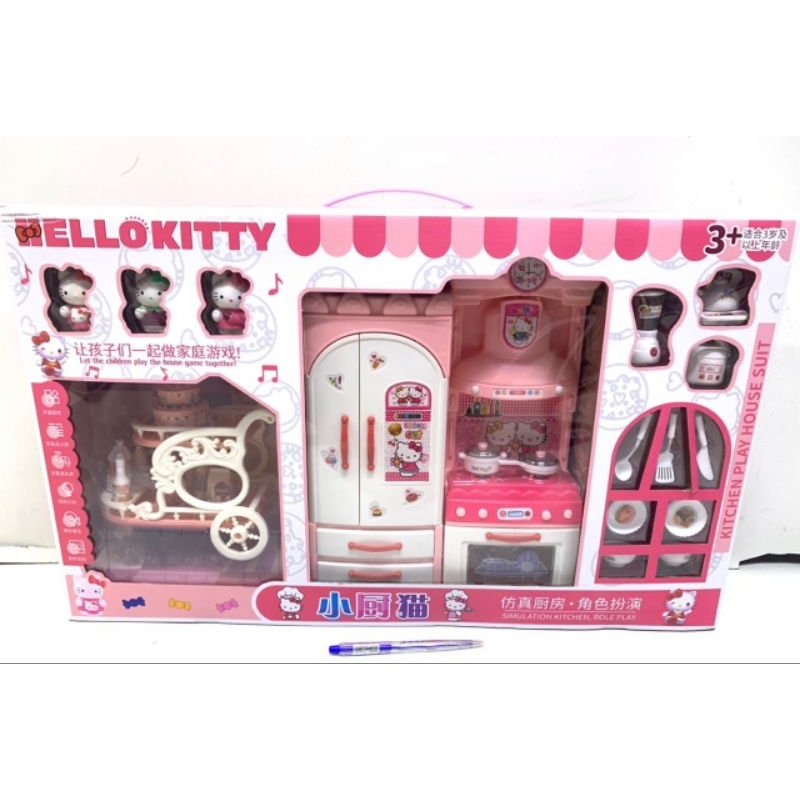Bộ đồ chơi nhà bếp Hello kitty