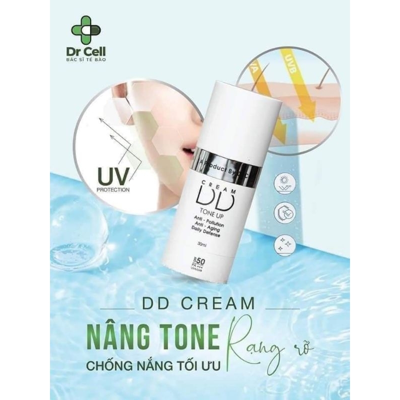 KEM CHỐNG NẮNG DR CELL DD CREAM TRÁI CÂY(HÀNG CHÍNH HÃNG) chai 30ml