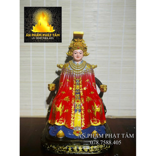 Tượng bà chúa xứ 30cm poly