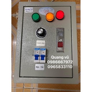 Tủ điện nồi phở đơn điện 220v có chống giật