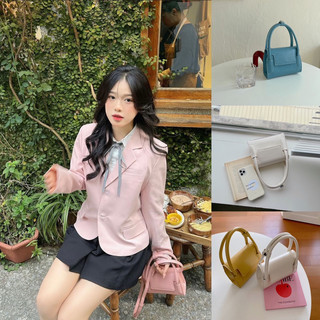 Y2k basic crossbody bag- túi đeo chéo màu pastel