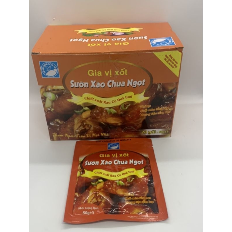 Sốt Sườn Xào Chua Ngọt 80gr