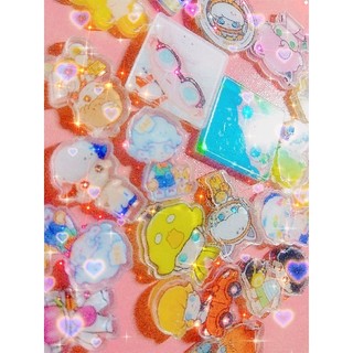 Charm thẻ acrylic nhân phẩm mini dimoo skullpanda sanrio siêu xinh🎀✨️✨️✨️