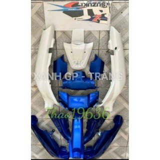 Dàn áo satria 2000 Xanh gp