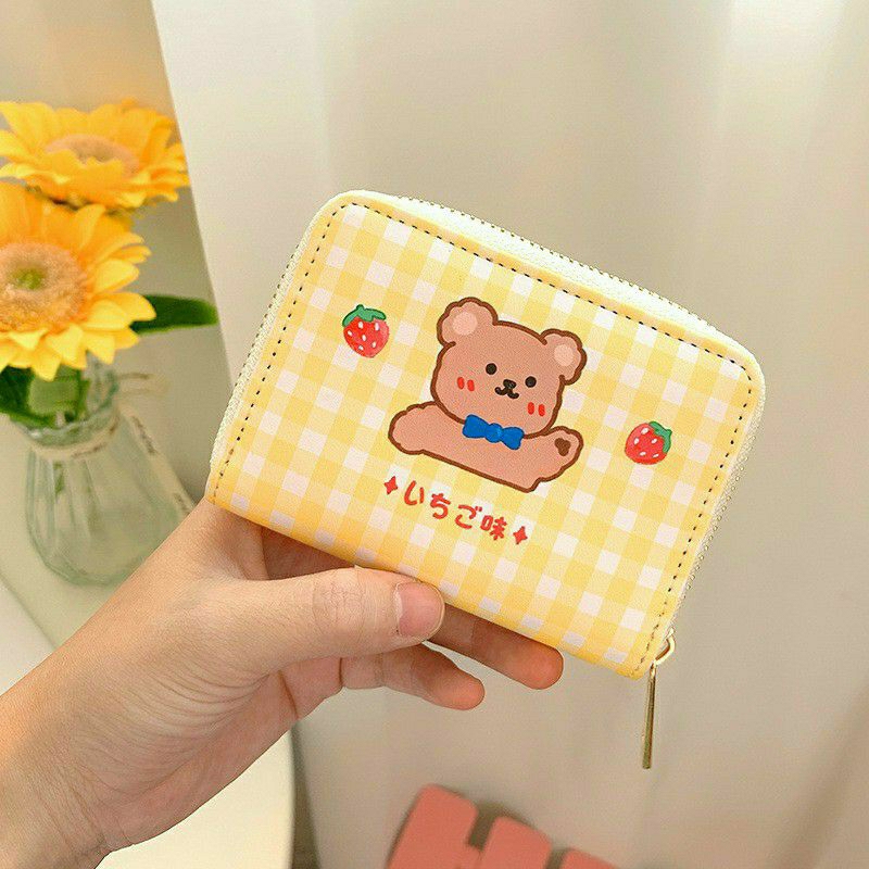 Ví gấu dâu lotsto cue nhiều mẫu