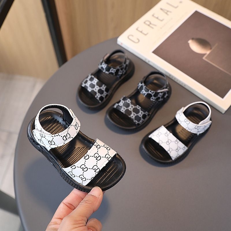 Sandal quai ngang siêu nhẹ chữ Gd cho bé mã C16 chống trơn trượt