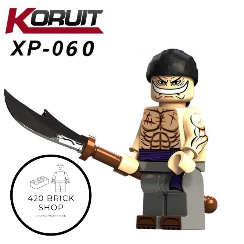 Non Lego - Minifigures Nhân Vật Tứ Hoàng Râu Trắng XP-060