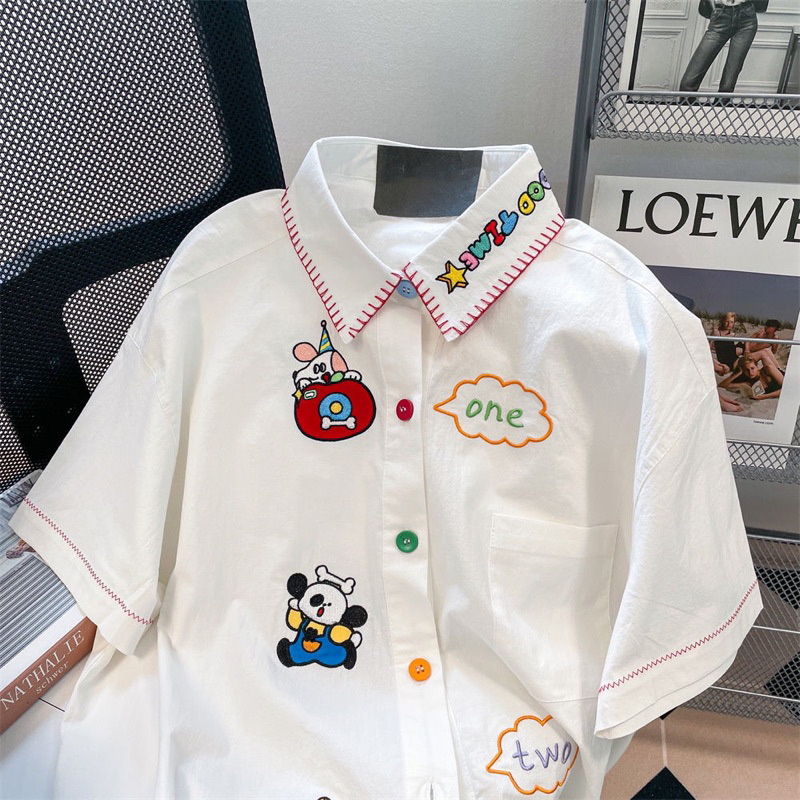 Áo sơmi hình dễ thương