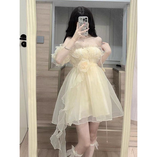 Đầm Công Chúa Ulzzang - Kèm ảnh thật, váy đầm công chúa, dự tiệc, tiểu thư, nàng thơ, sang chảnh