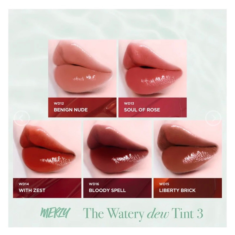 Son Tint Bóng Merzy The Watery Dew Tint