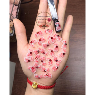 Hoa Bột Gắn Móng Nail.(Bông Bột gắn Móng)