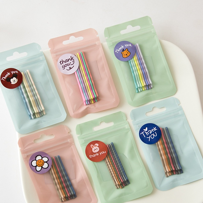 Set 8 kẹp tăm đầy màu sắc