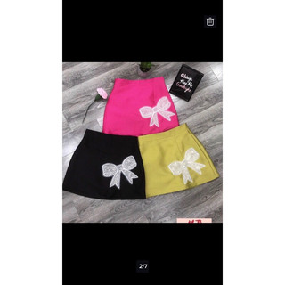 [Mã FATPBAU2 giảm 40K đơn 150K] chân váy tacta nơ đá