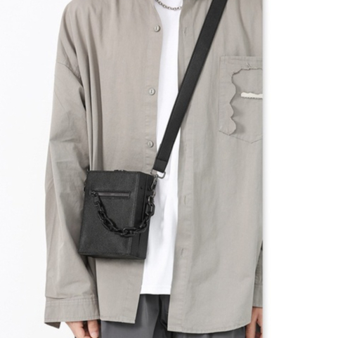 Túi đeo chéo nam nữ cá tính hot trend 2023, túi vuông cao cấp thời trang - TDV05