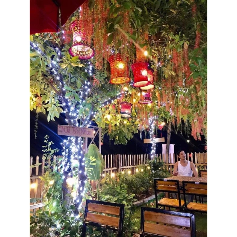 ĐÈN LỒNG THỔ CẨM TRANG TRÍ