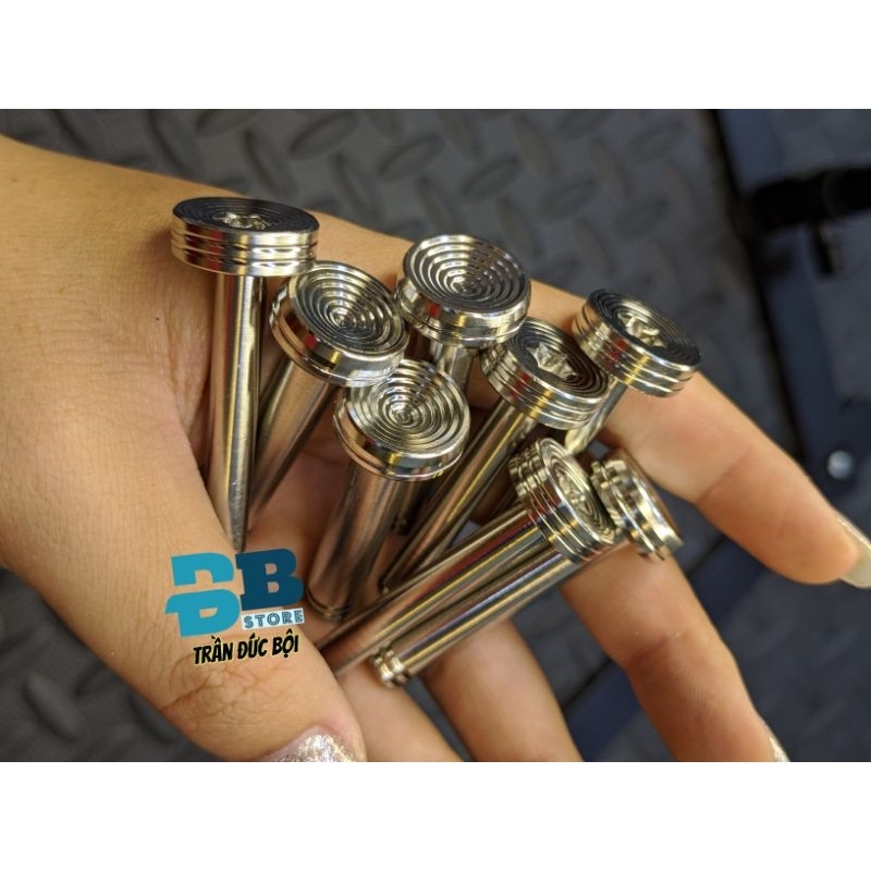 Cặp chốt xỏ gác chân inox 304 dành cho xe Honda